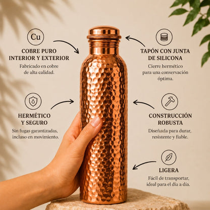 Botella de Cobre Niravir