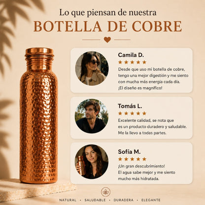 Botella de Cobre Niravir