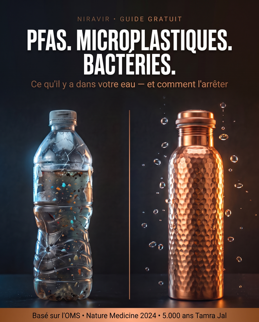 E-book : microplastiques, bactéries. Ce qu’il y a dans votre eau — et comment y remédier.